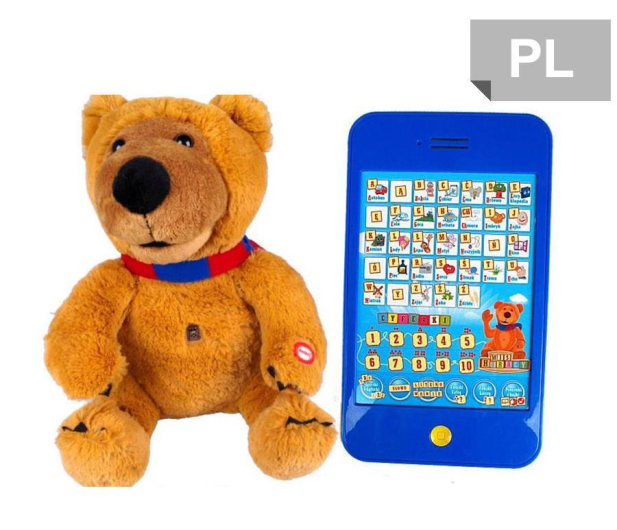 Madej Interaktywny Miś Horacy z tabletem - 216190 - zdjęcie
